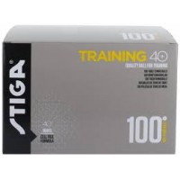 STIGA Training 40+ κουτί με 100 άσπρα μπαλάκια